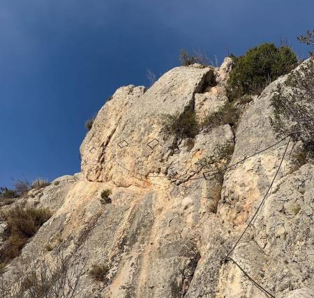Imagen ABIERTA LA VIA FERRATA DEL SANTO CRISTO
