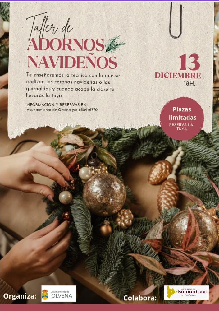 Imagen Taller de adornos navideños