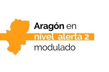 Imagen Aragón pasa a nivel 2 modulado